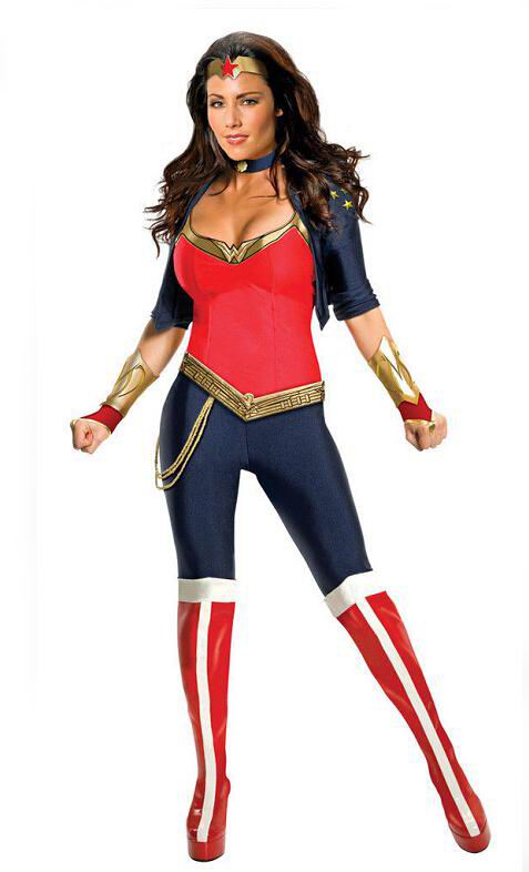 F1481   Wonder Woman Licensed Ladies Costume
